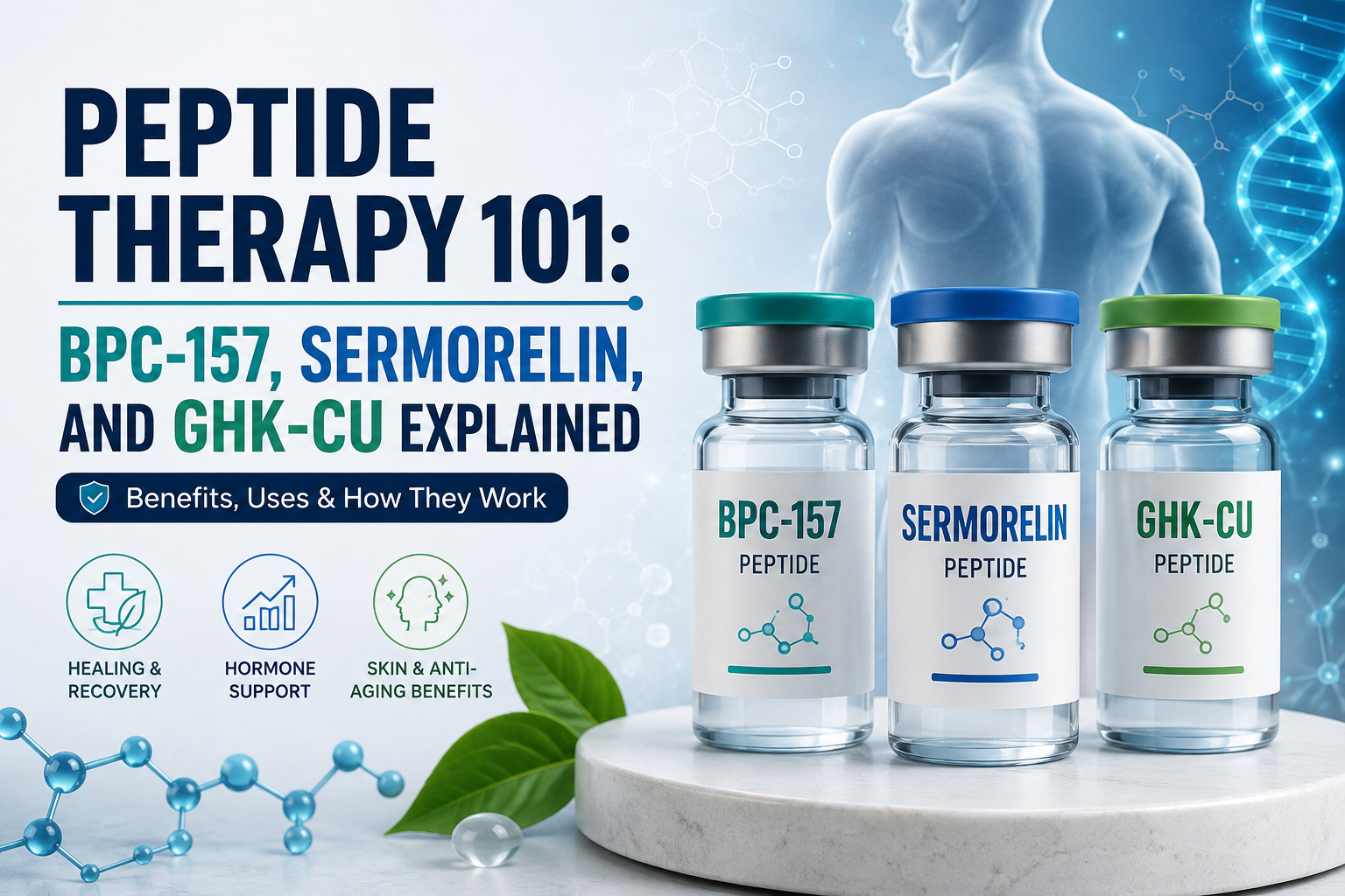 ghk-cu peptide benefits explained Therapy 101: BPC-157, Sermorelin & Peptide Therapy, Bangkok & Vitamin B12 for Active Pets Strength:10mg / 10mg